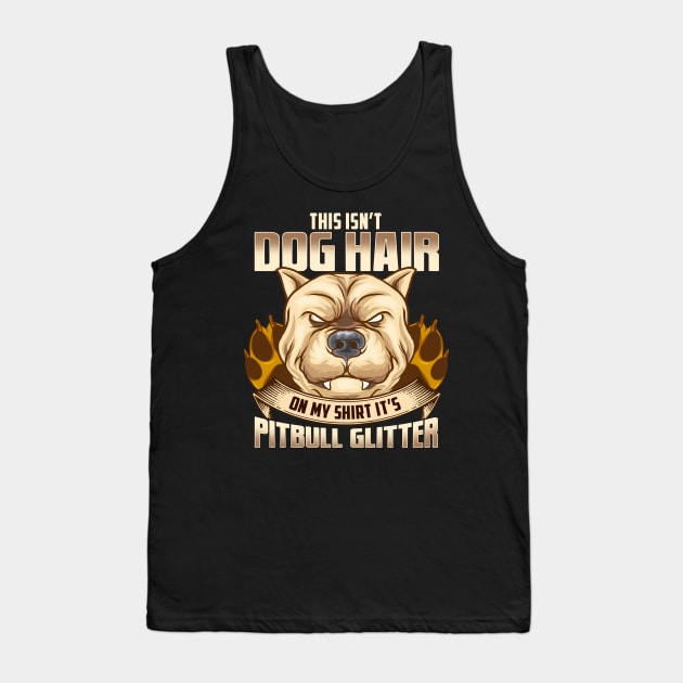 Pitbull Dog Lover Tank Top by PixelArt